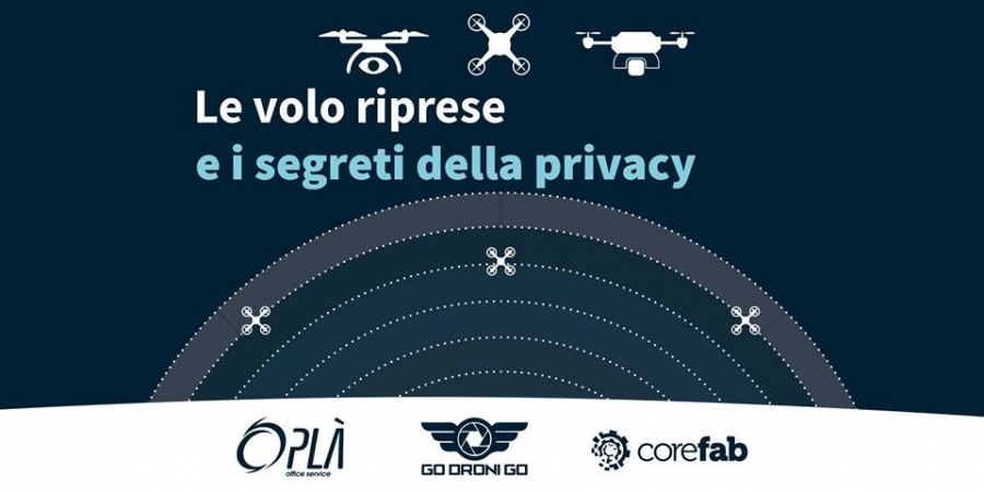 6 marzo 2018 - CORSO GRATUITO: DRONI E PRIVACY
